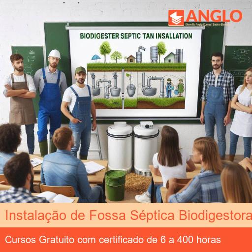 Instalação de Fossa Séptica Biodigestora